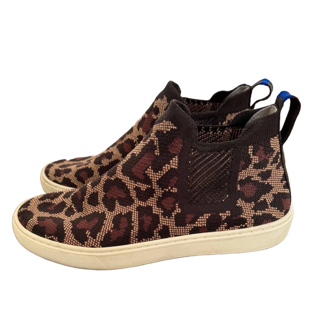 Rothy's The Chelsea High Top Slip On Sneaker Boot in Wildcat - Picture 13 of 14